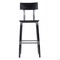 Flash Furniture Jackson Commercial Grade Rustic Black Industrial Wood Dining Barstool, 2PK 2-XU-DG-W0236B-BLK-GG - alternate 9